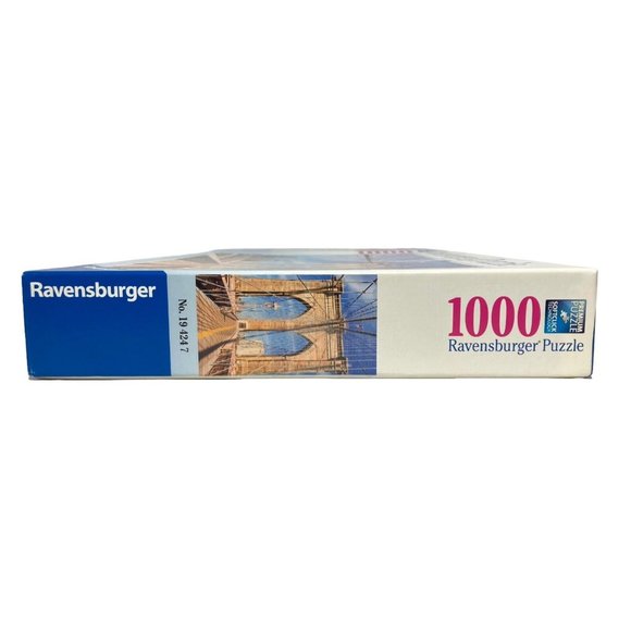 Ravensburger Brooklyn Bridge #194247 1000 Piece Jigsaw Puzzle New York NYC 2014 - Picture 10 of 10